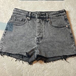 black denim jean shirt